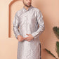 Men's Embroidered Mirror Work Kurtas