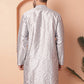 Men's Embroidered Mirror Work Kurtas