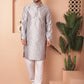 Men's Embroidered Mirror Work Kurtas