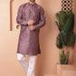 Men's Embroidered Mirror Work Kurtas