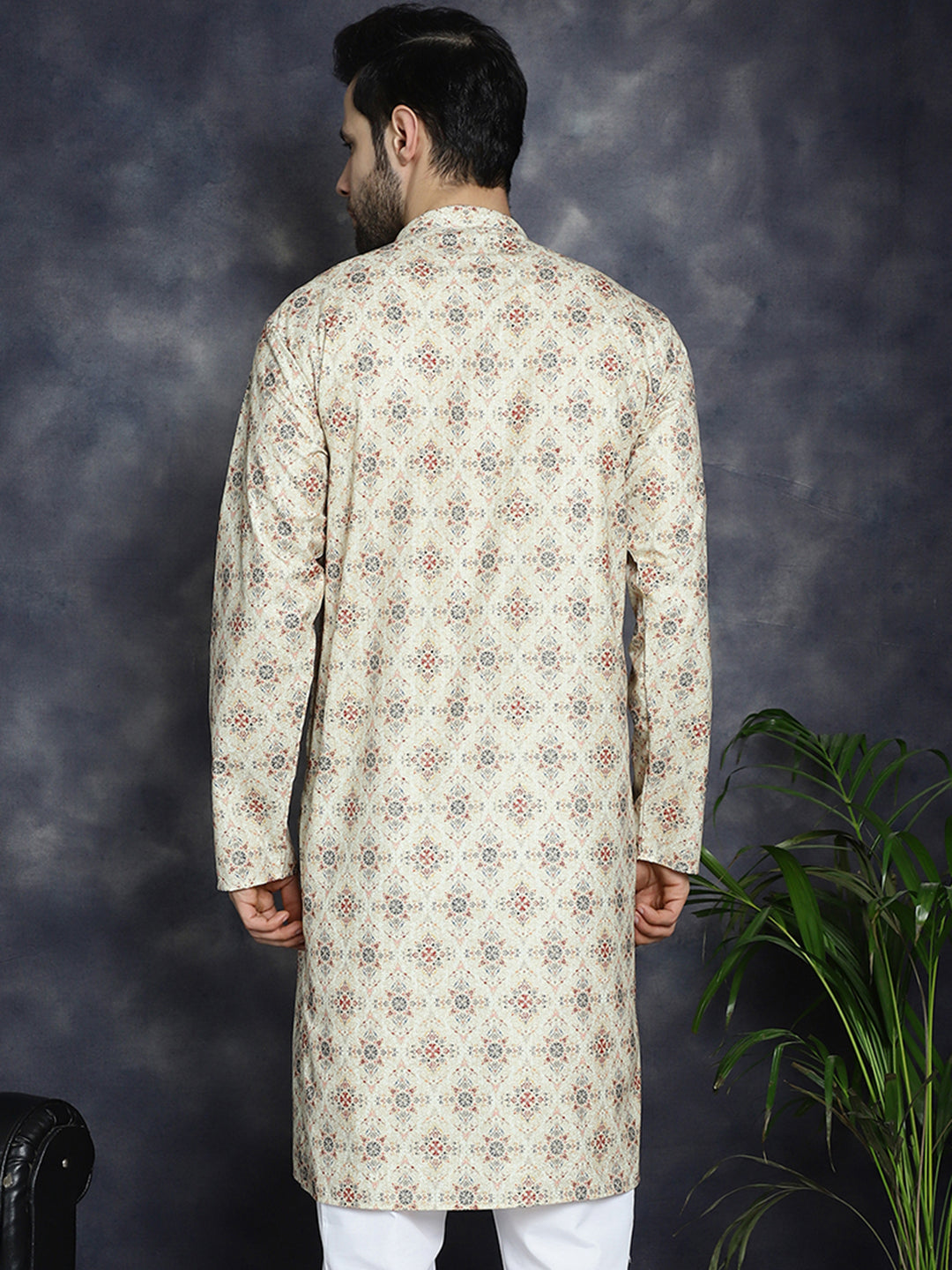 Golden Foil Printed Kurtas ( KO 5036Golden ) [FF] [B-4-5]