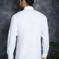 Men's White Solid Short Kurtas ( KO 5037White )