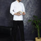Men's White Solid Short Kurtas ( KO 5037White )