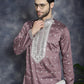 Men's Sequins Embroidered Kurtas ( KO 5038Megenta )