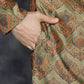 Men Golden Silk Blend Straight Kurtas ( KO 5043Golden )