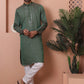 Men's Sequins Embroidered Kurtas