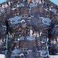 Men Printed Corduroy Short Kurta