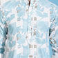 Men Printed Corduroy Short Kurta