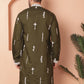 Men's Collar Chikankari Embroidered Kurtas