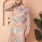 Men's Multi Tei-Dye Printed Kurtas