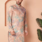 Men's Multi Tei-Dye Printed Kurtas