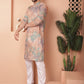 Men's Multi Tei-Dye Printed Kurtas