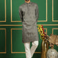 Men Yellow Embroidered and Sequence Kurtas