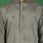 Men Yellow Embroidered and Sequence Kurtas