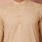 Men Woven Design Short Kurta