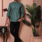 Men Woven Design Short Kurta