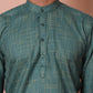Men Woven Design Short Kurta