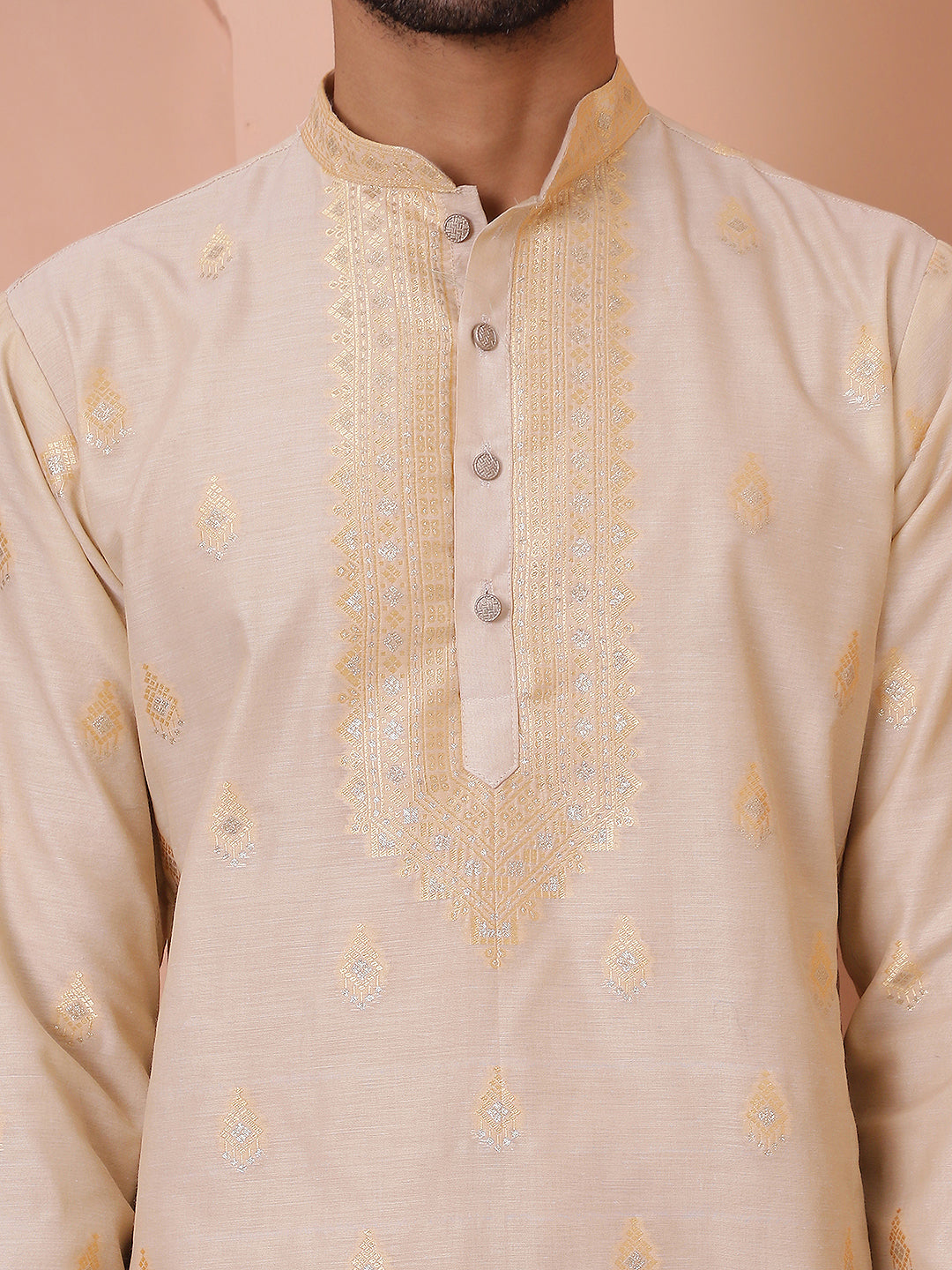 Men's Foil Printed Kurtas