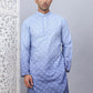 Men's Ombre Pure Cotton Straight Kurta
