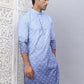 Men's Ombre Pure Cotton Straight Kurta