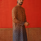 Brown Ombre Printed Kurtas For Men ( KO 5074Brown )