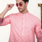 Men's Ombre Pure Cotton Straight Kurta