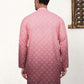 Men's Ombre Pure Cotton Straight Kurta