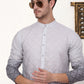 Men's Ombre Pure Cotton Straight Kurta