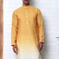 Ombre Printed Kurta For Men ( KO 5074 Mustard ) [FF] [K-7-12]