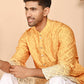 Ombre Printed Kurtas For Men ( KO 5074 Mustard ) [FF] [K-7-12]