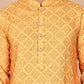 Ombre Printed Kurtas For Men ( KO 5074 Mustard ) [FF] [K-7-12]