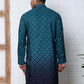 Ombre Printed Kurta For Men ( KO 5074 Teal ) [FF] [K-7-12]