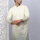 Men's Ombre Pure Cotton Straight Kurta