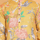 Men's Animal Printed Pure Cotton Straight Kurtas. ( KO 5079 Mustard )