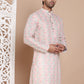 Men's Printed Pure Cotton Kurtas ( KO 5079Peach )