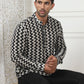 Woven Design Cotton Short kurta for Men