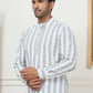 Woven Design Cotton Short kurta for Men