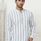 Woven Design Cotton Short kurta for Men
