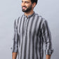 Woven Design Cotton Short kurta for Men