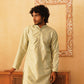 Embroidered Kurta Pyjama for Men.