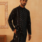 Embroidered & Sequin Cotton Blend Kurtas