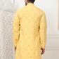 Embroidered & Sequin Cotton Blend Kurtas