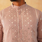 Embroidered & Sequin Cotton Blend Kurtas