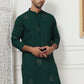 Embroidered Viscose Rayon Straight Kurtas