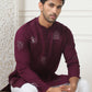 Embroidered Viscose Rayon Straight Kurtas