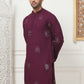 Embroidered Viscose Rayon Straight Kurtas