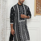 Embroidered & Sequin Cotton Blend Kurtas