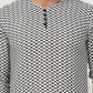 Woven Design Cotton Short kurta for Men