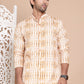 Printed Front Open Kurtas ( KO 5090Mustard )