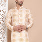 Printed Front Open Kurtas ( KO 5090Mustard )